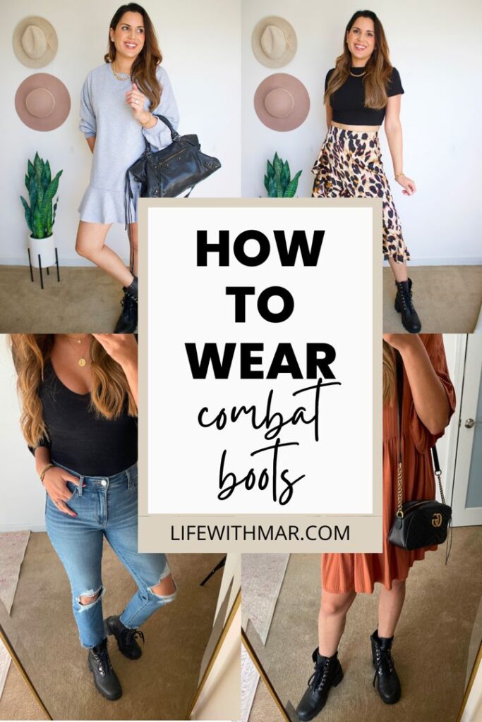 how to wear combat boots