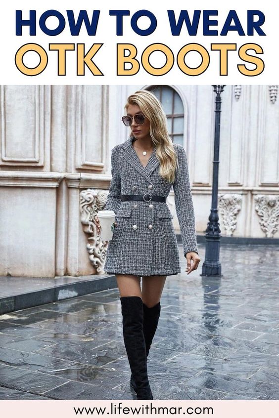 21+ Ways to Wear Over the Knee Boots in 2023 - Life with Mar