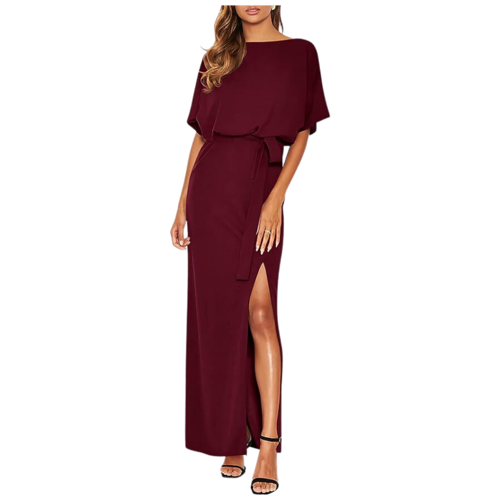 amazon fall wedding guest dress idea