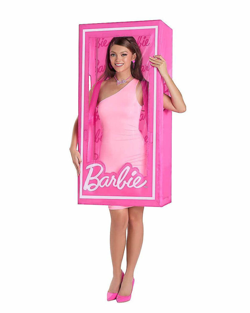 barbie doll box halloween costume