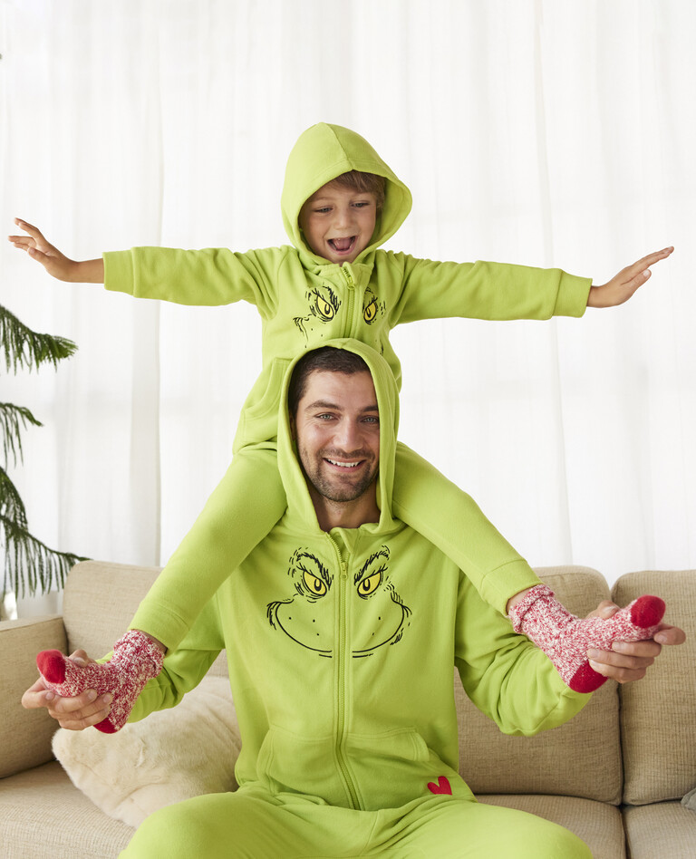 Grinch onesie costume