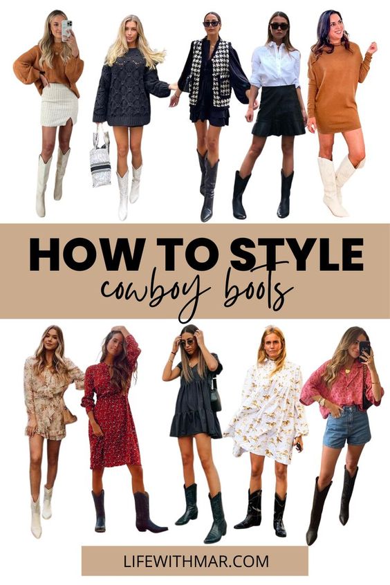 how to wear cowboy boots 