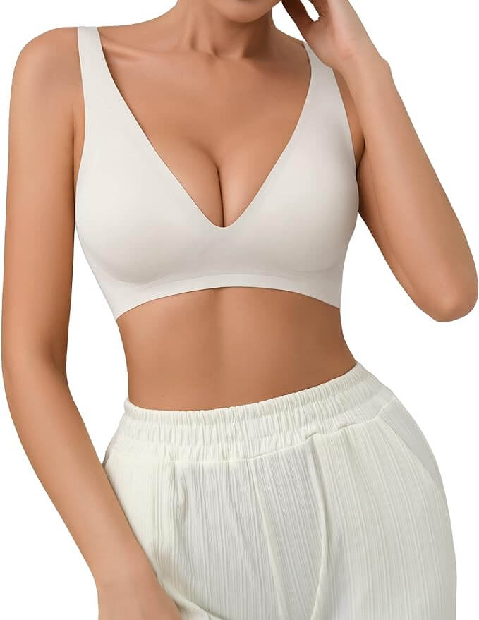 affordable amazon bra dupe for the skims naked plunge bra