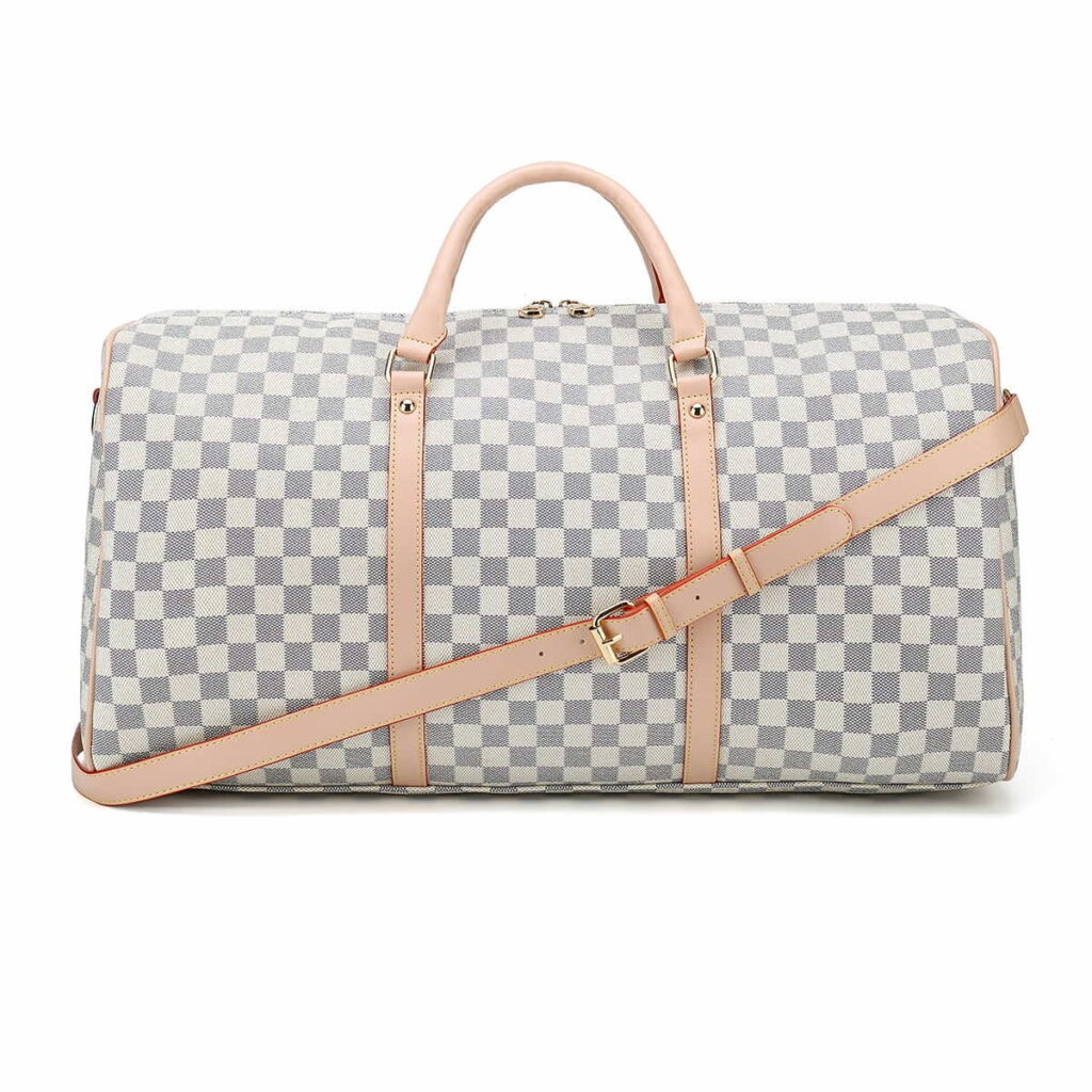 walmart dupe for the louis vuitton LV weekender duffel bag