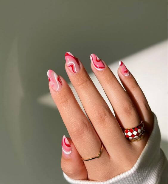 fun pattern for nail ideas 