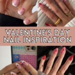 Valentine's Day nails