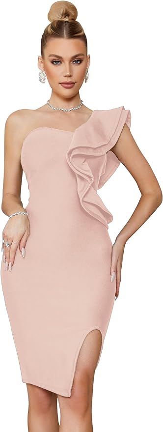 amazon spring wedding guest dress