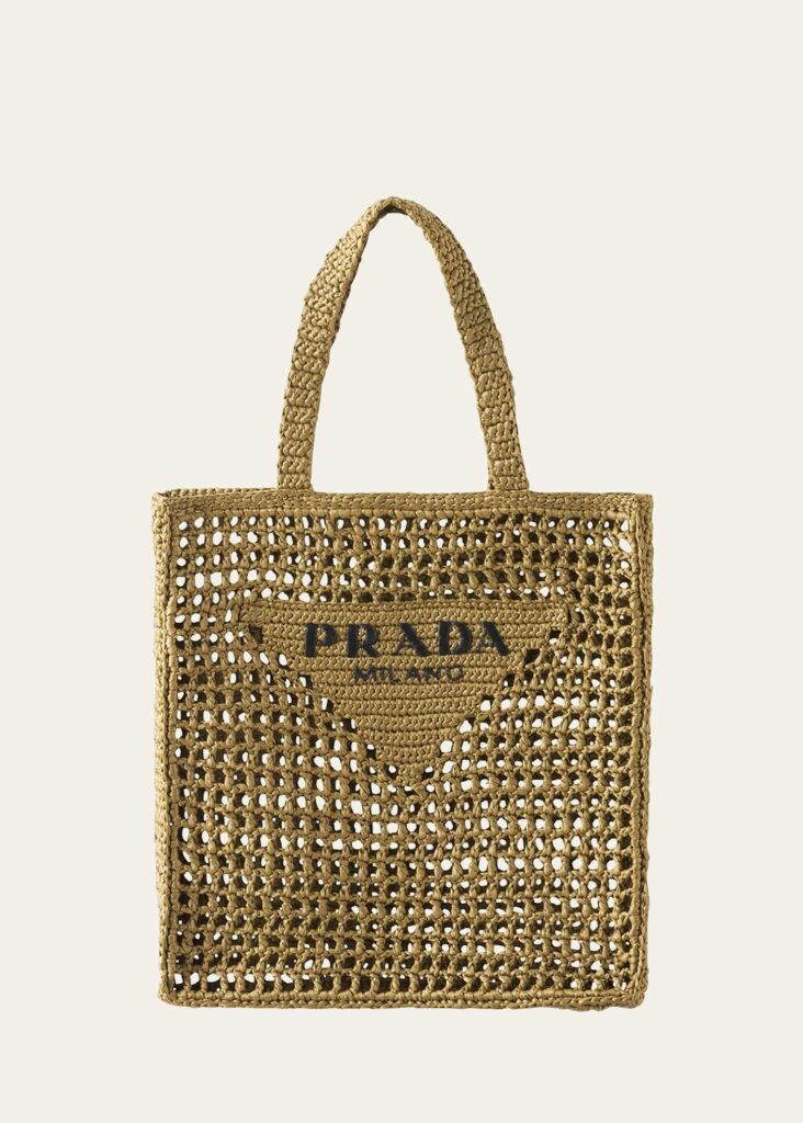 prada designer tote bag for summer