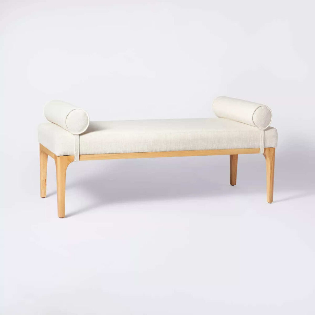 Target padded entryway bench idea