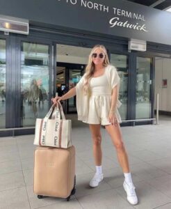20 Cute & Comfy Airport Outfits Perfect for Summer Travel - Life with Mar