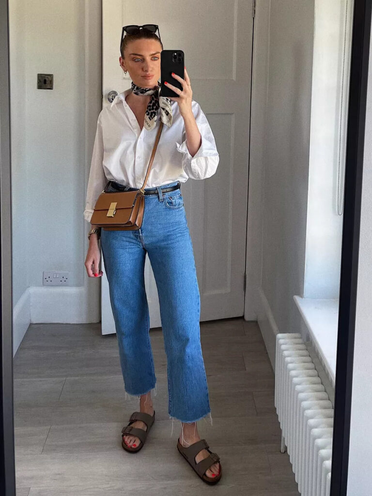 how to style a silk scarf 