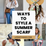 ways to style a summer scarf