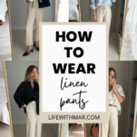 How to wear linen pants