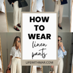 how to wear linen pants