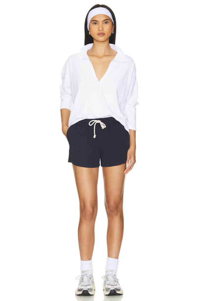 sweatshorts outfits ideas