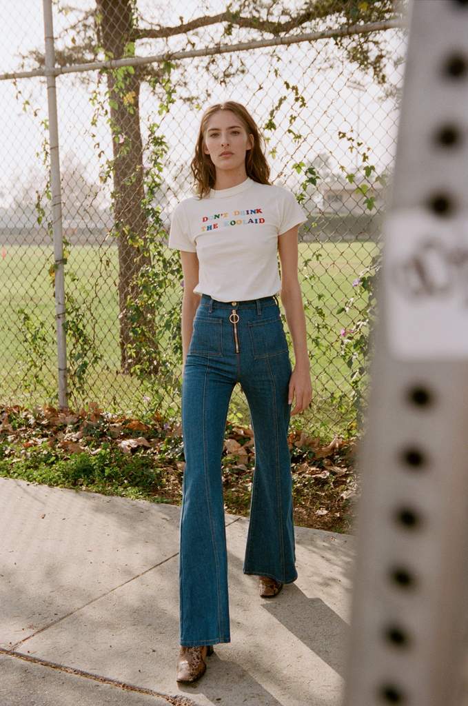 flare leg jeans outfits
