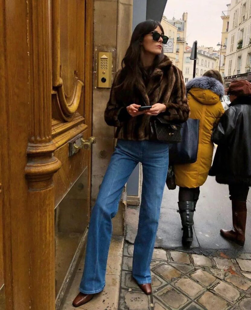 flare leg jeans outfits ideas