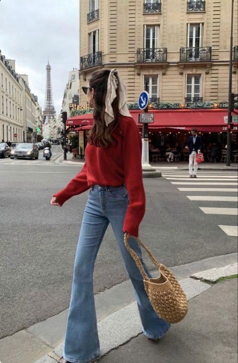 flare leg jeans outfits