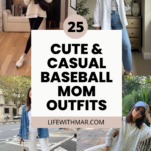 25 cute and casual baseball mom outfits