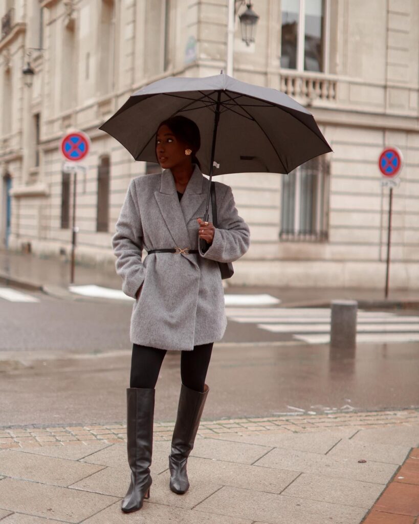 dressy rainy day outfit ideas