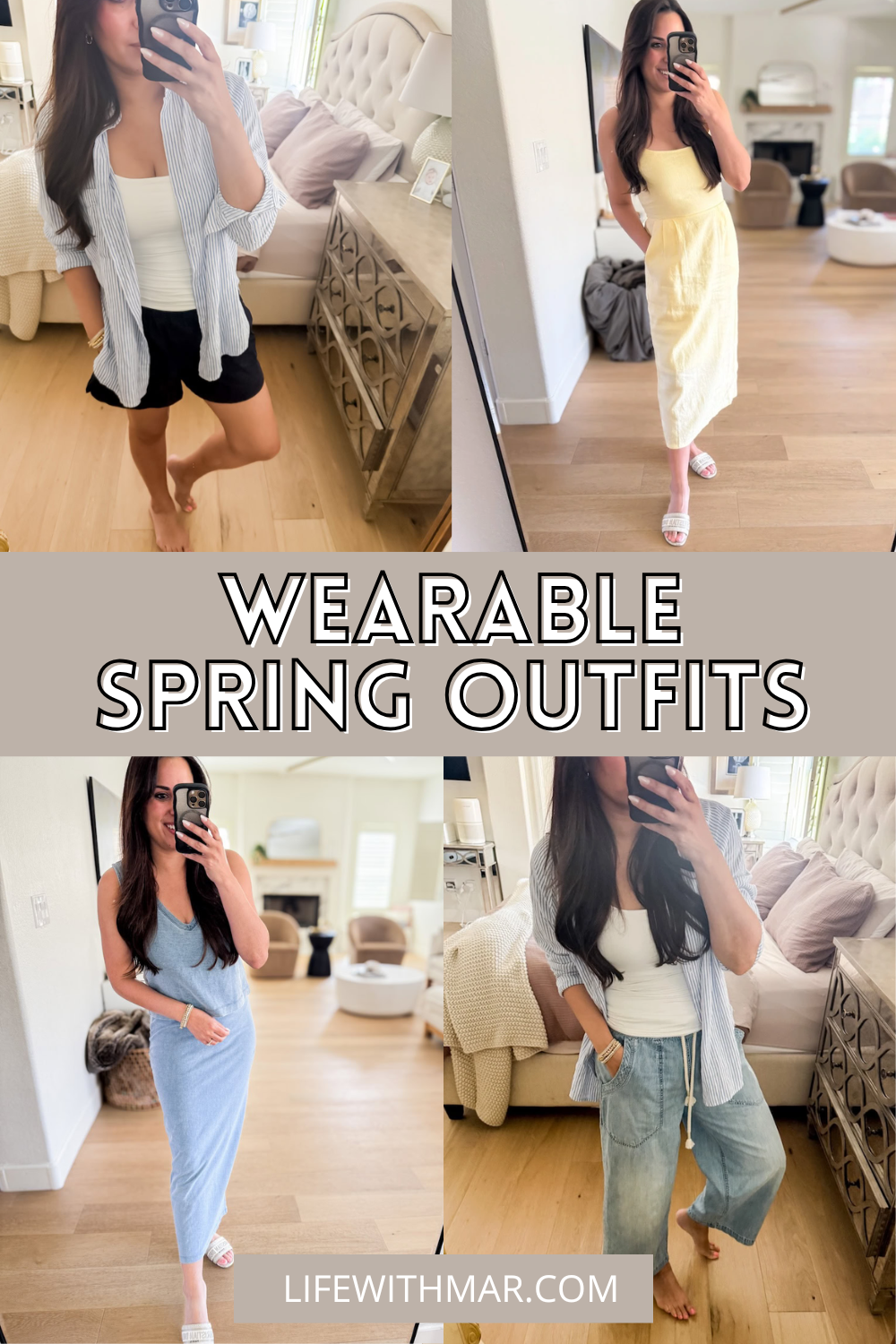 Wearable Spring Wearable Spring Outfit Ideas - Life with Mar