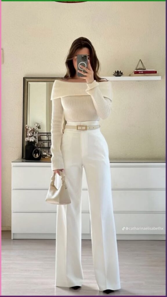 how to dress expensive all beige outfit 