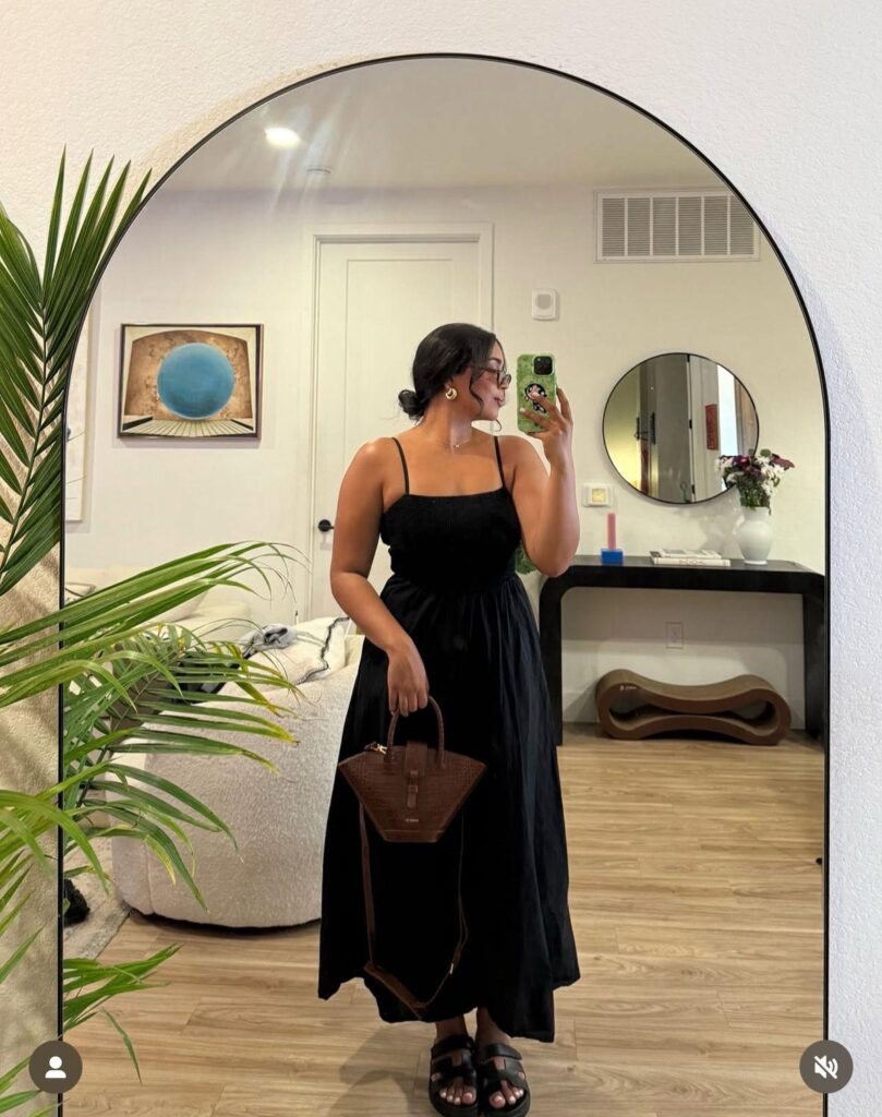 how to look good when its hot black outfits