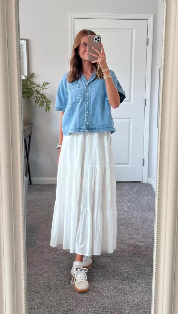 how to look good when its hot in loose clothing