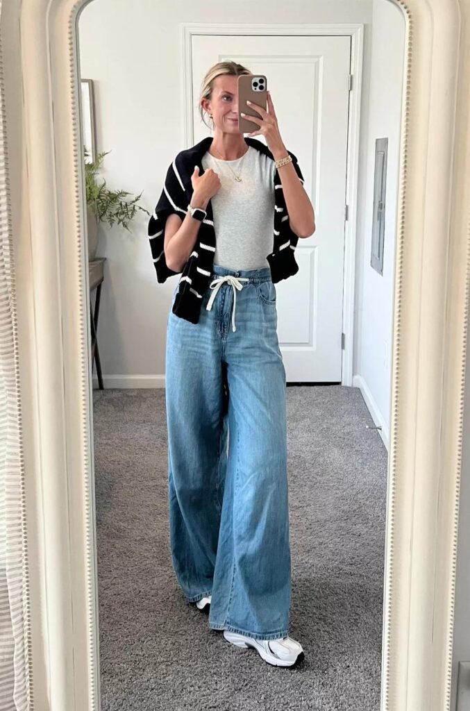 cute school drop off and pick up outfit ideas