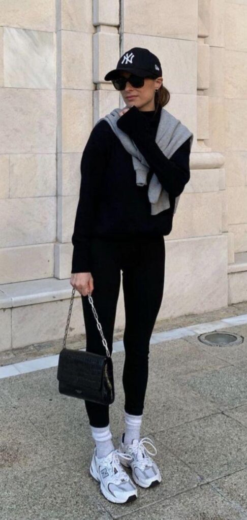 chic school drop off outfits for moms