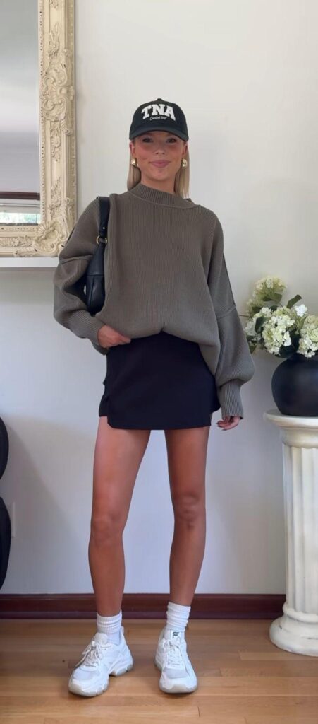 chic school drop off outfits for moms
