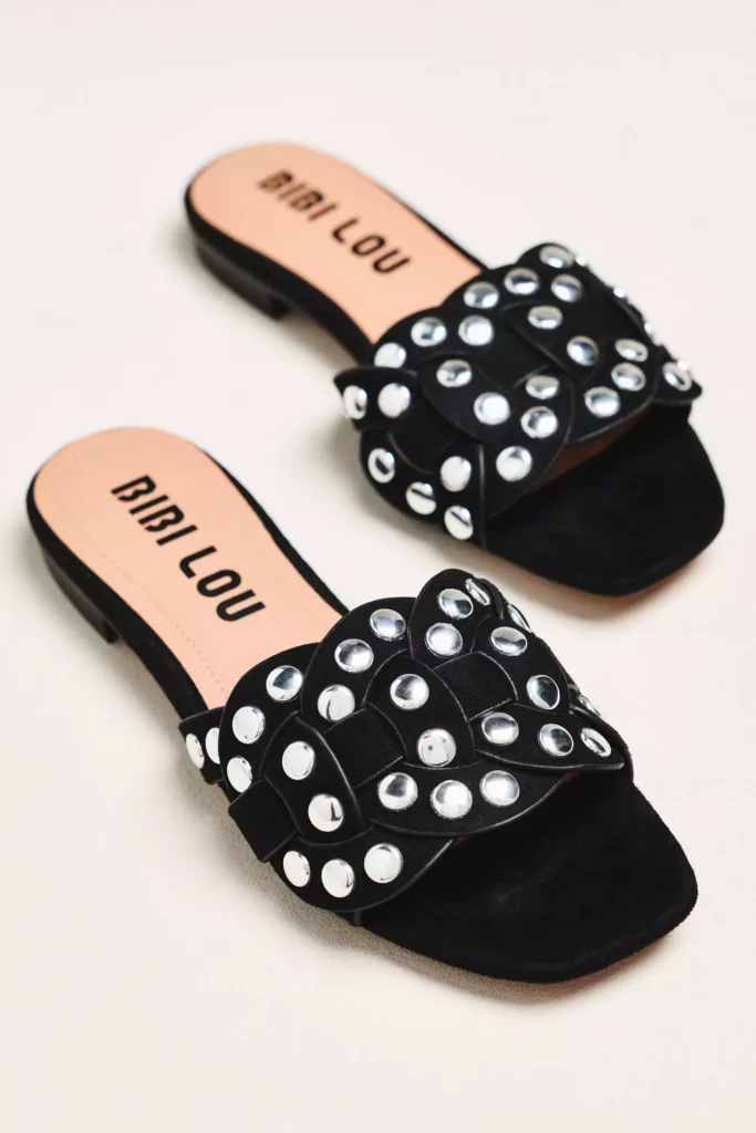 bibi lou studded sandals