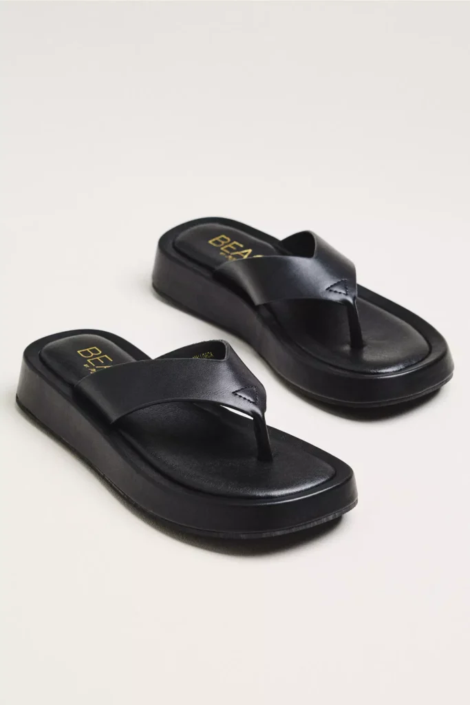 matisse mallora black thong sandal 